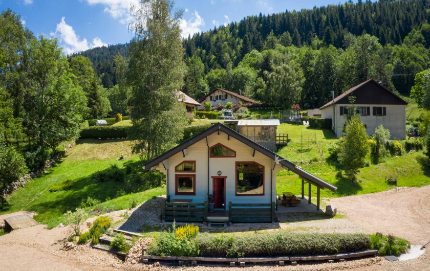 Location de vacances - Chalet à La Bresse - Aucun vis à vis en face du chalet