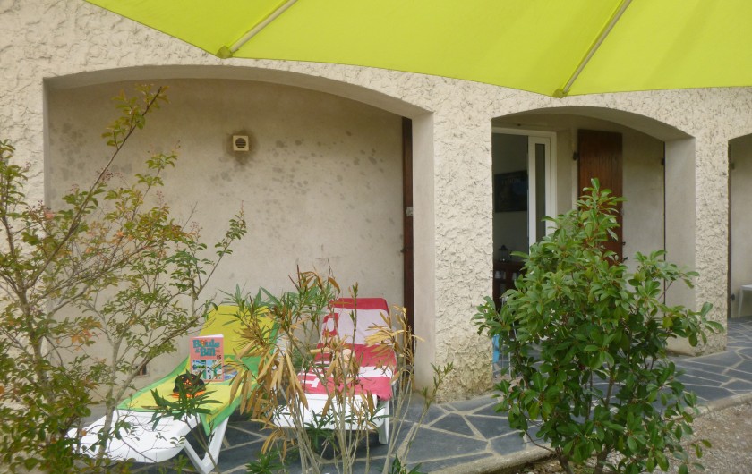 Location de vacances - Gîte à Ruoms - Terrasse