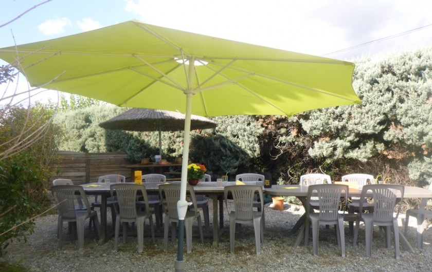 Location de vacances - Gîte à Ruoms - Jardin