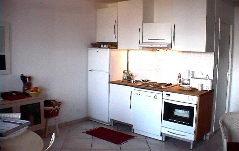 Location de vacances - Appartement à Cassis - La kitchenette où rien ne manque...