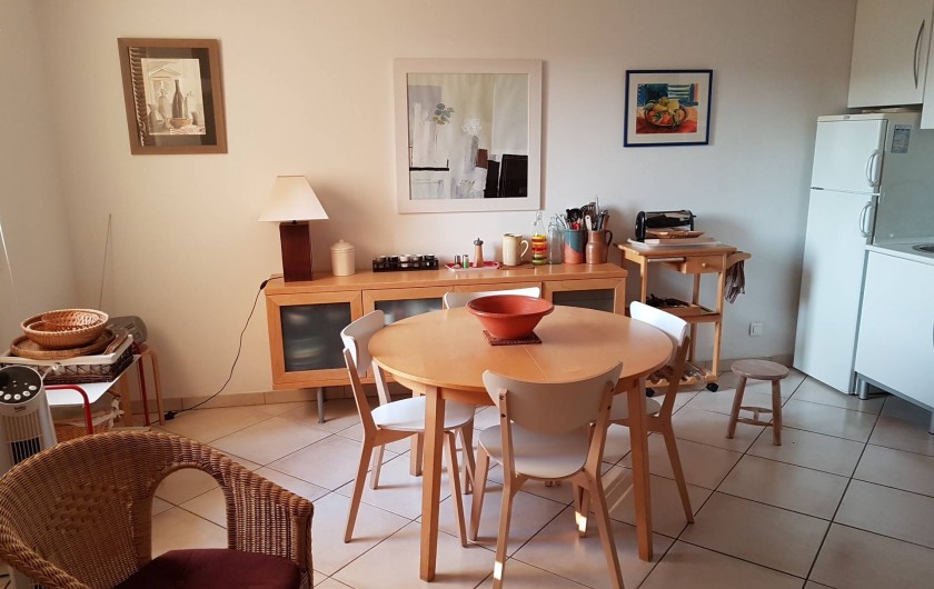 Location de vacances - Appartement à Cassis - La salle à manger