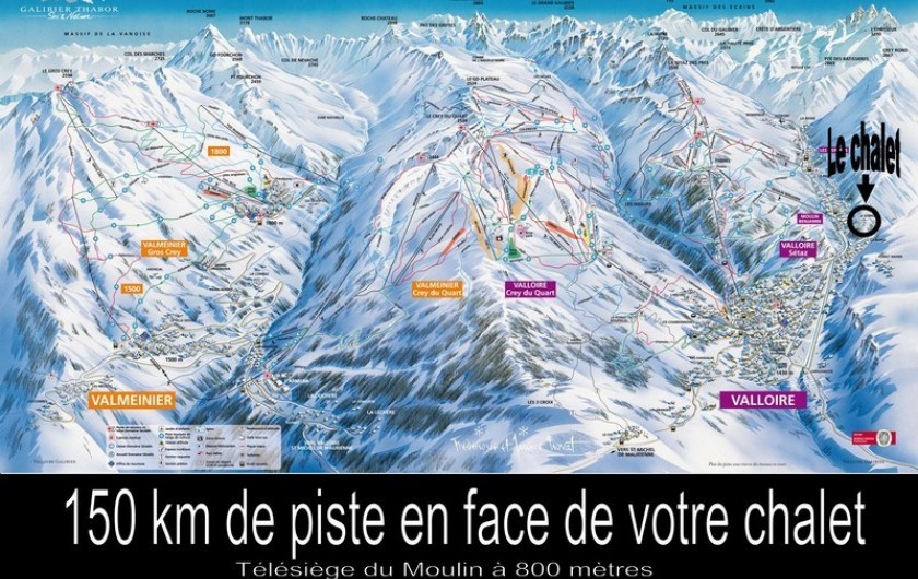 Location de vacances - Chalet à Valloire - Chalet 7 places