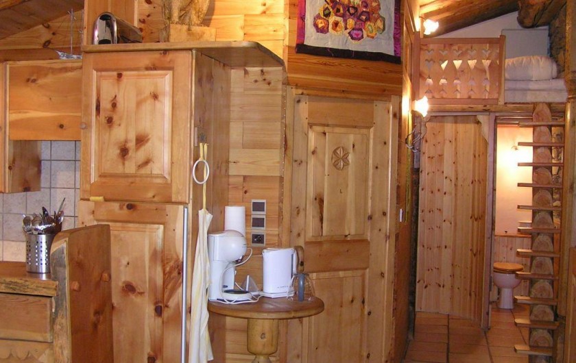 Location de vacances - Chalet à Lanslevillard - Appartement "Montagne"