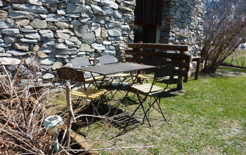 Location de vacances - Chalet à Lanslevillard - Appartement "L'atelier"