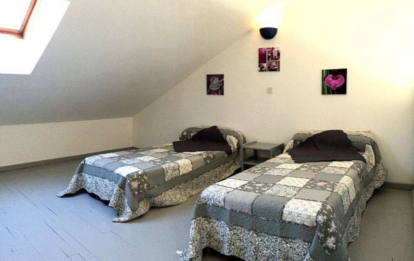 Location de vacances - Gîte à Vacqueyras - Mezzanine et lits simples