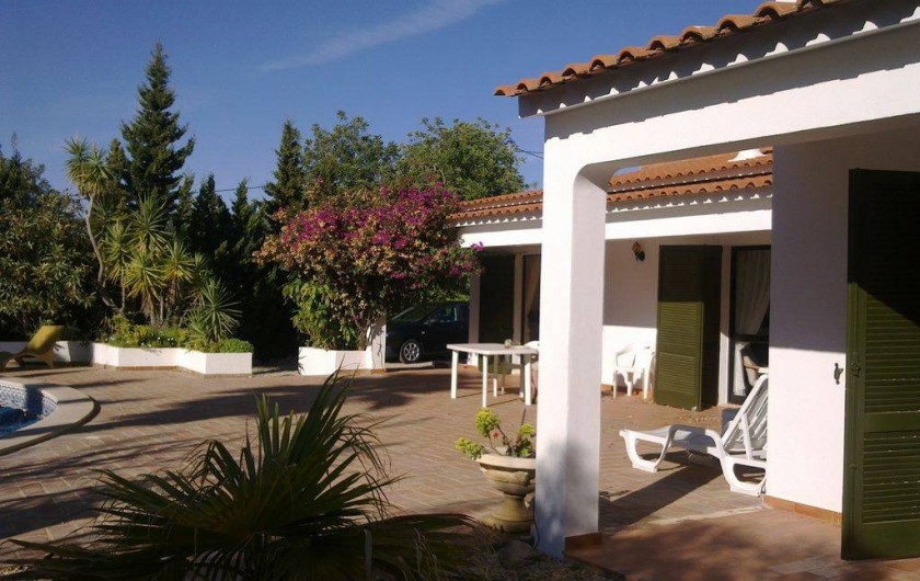 Location de vacances - Villa à Tavira - Terrace de piscine