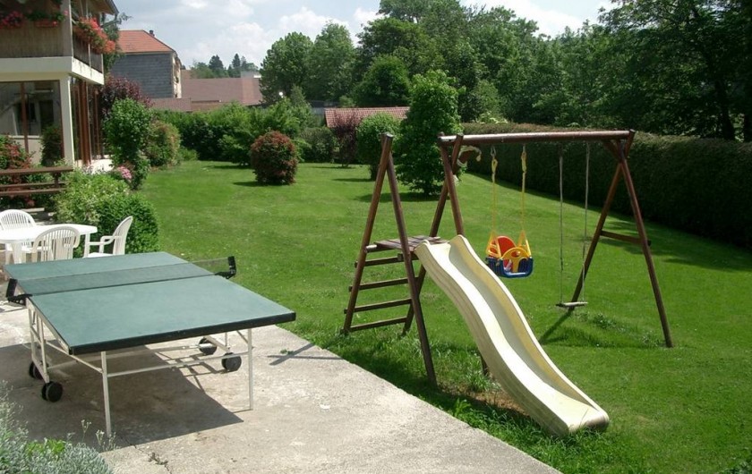 Location de vacances - Gîte à Foncine-le-Haut - Espace de jeux et de détente
