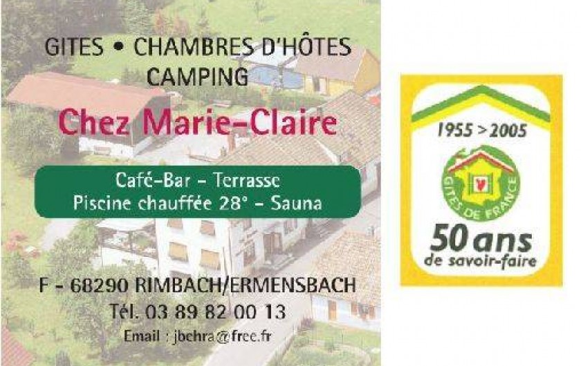 Location de vacances - Gîte à Rimbach-prés-Masevaux