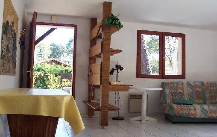 Location de vacances - Villa à Messanges - entree et salon