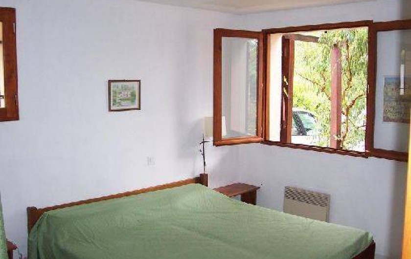 Location de vacances - Villa à Messanges - chambre parents rdc