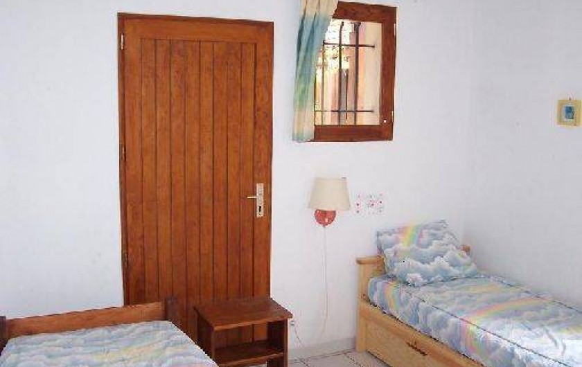 Location de vacances - Villa à Messanges - chambre enfant rdc