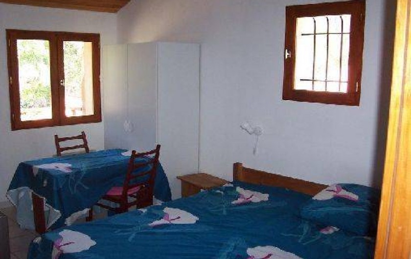 Location de vacances - Villa à Messanges - chambre parents 1er