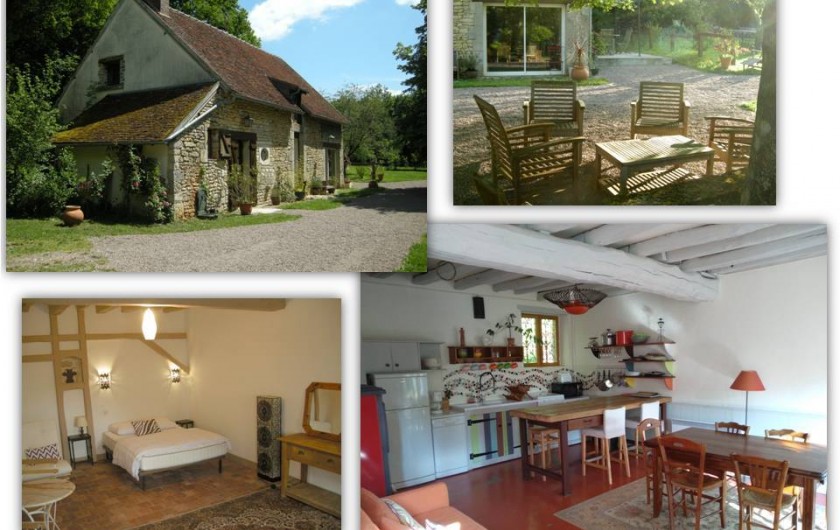 Location de vacances - Gîte à Donzy - Maison gîte