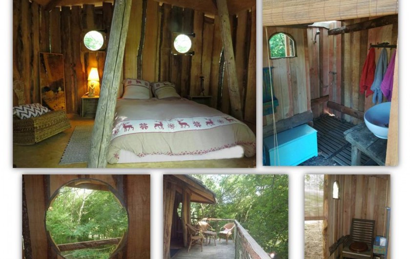 Location de vacances - Gîte à Donzy - Cabane chambre d'hôte