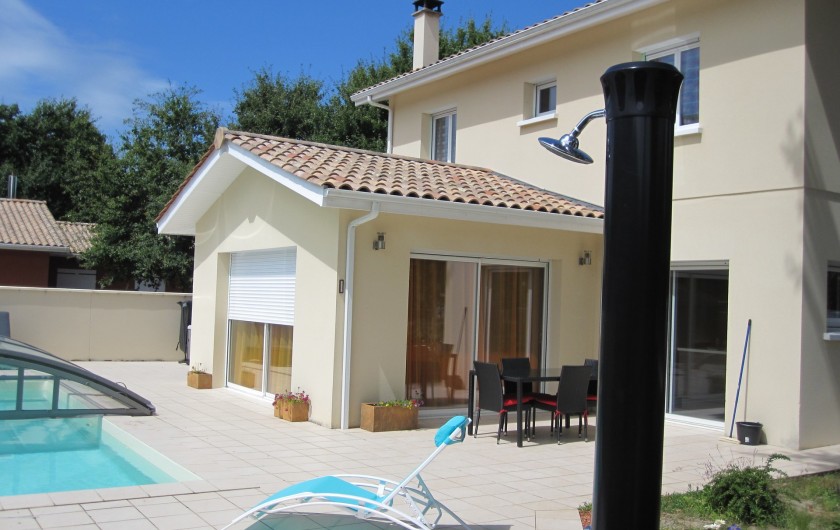 Location de vacances - Chambre d'hôtes à Soulac-sur-Mer - Soulac'Ouette - Douche solaire