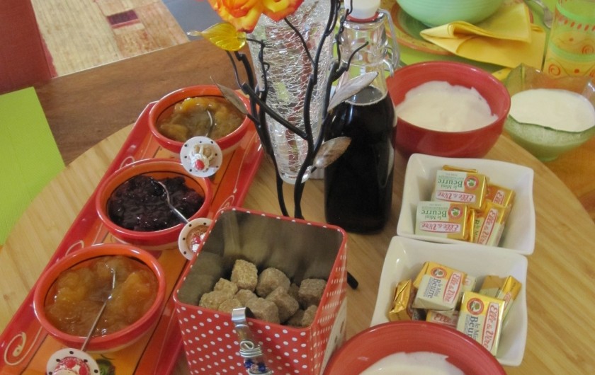 Location de vacances - Chambre d'hôtes à Soulac-sur-Mer - Soulac'Ouette - Petit-déjeuner complet intérieur