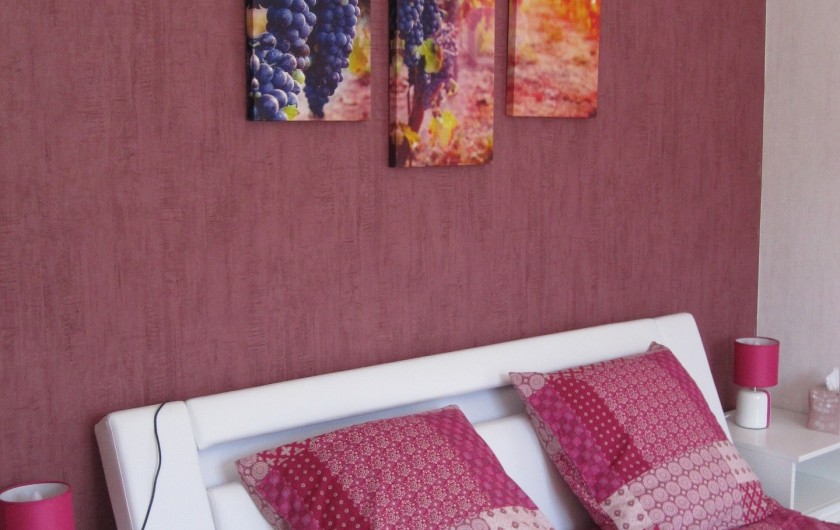 Location de vacances - Chambre d'hôtes à Soulac-sur-Mer - Soulac'Ouette -Chambre Côté Vignes