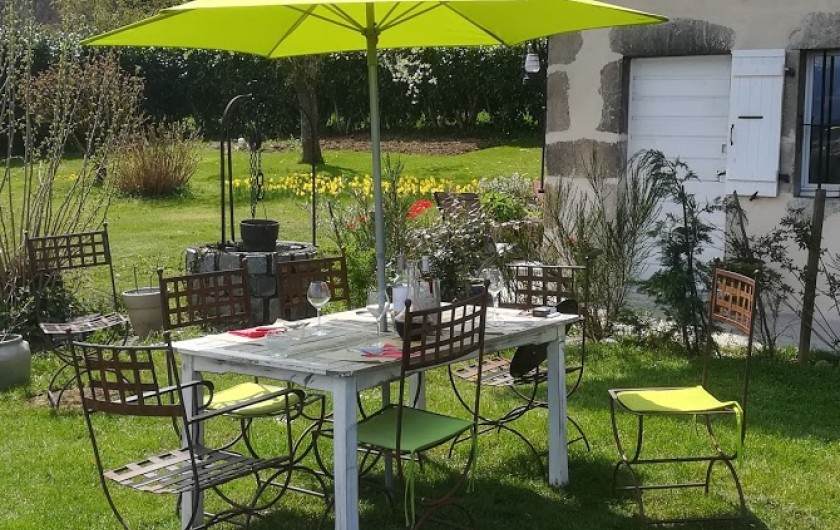 Location de vacances - Appartement à Charvonnex - le coin jardin