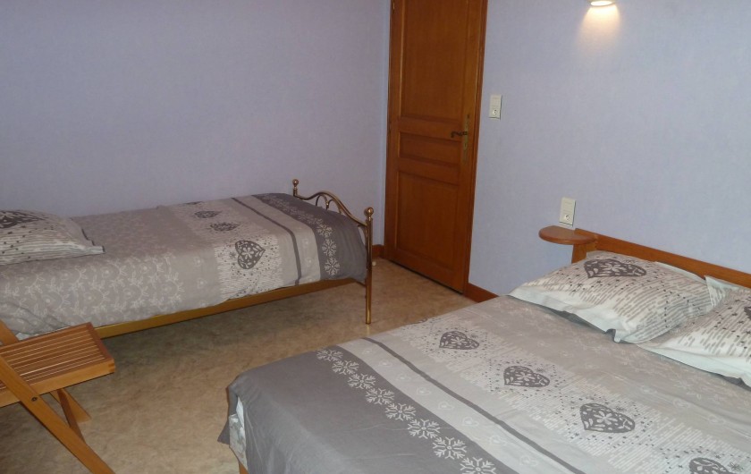 Location de vacances - Maison - Villa à Le Val-d'Ajol - 2e chambre 3 couchage à l'étage