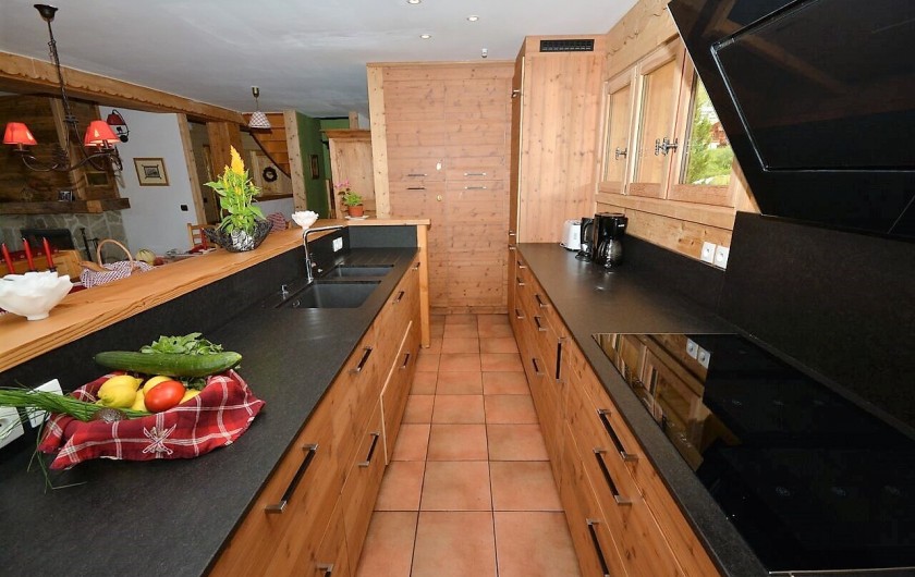 Location de vacances - Chalet à L'Alpe d'Huez - cuisine américaine