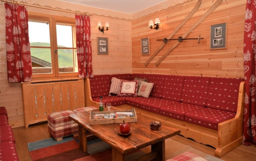 Location de vacances - Chalet à L'Alpe d'Huez - Salon