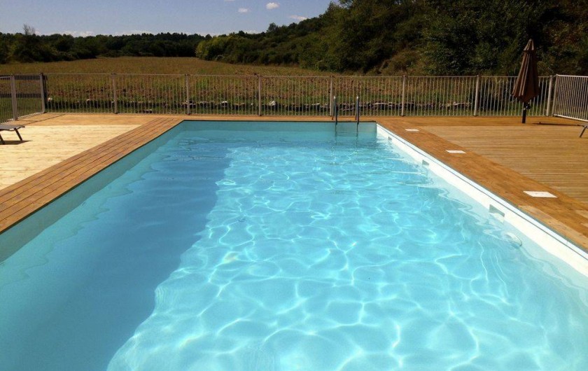 Location de vacances - Gîte à Sainte-Anastasie - Piscine