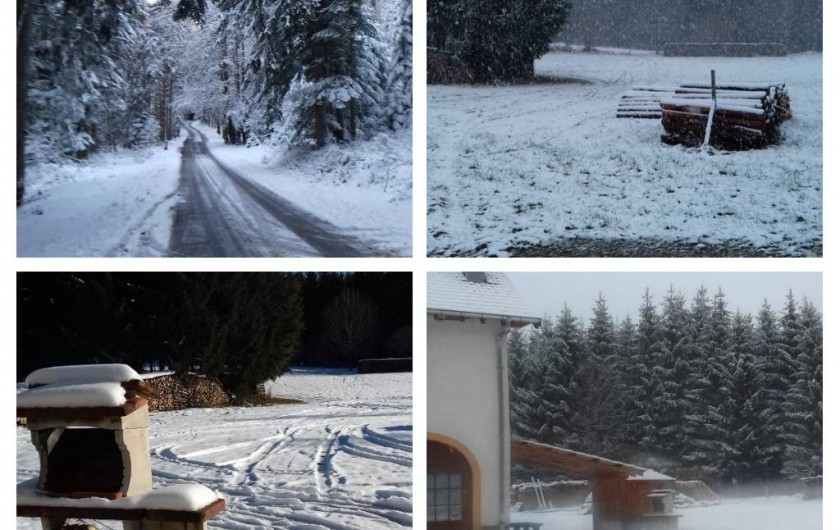 Location de vacances - Appartement à Corcieux - hiver