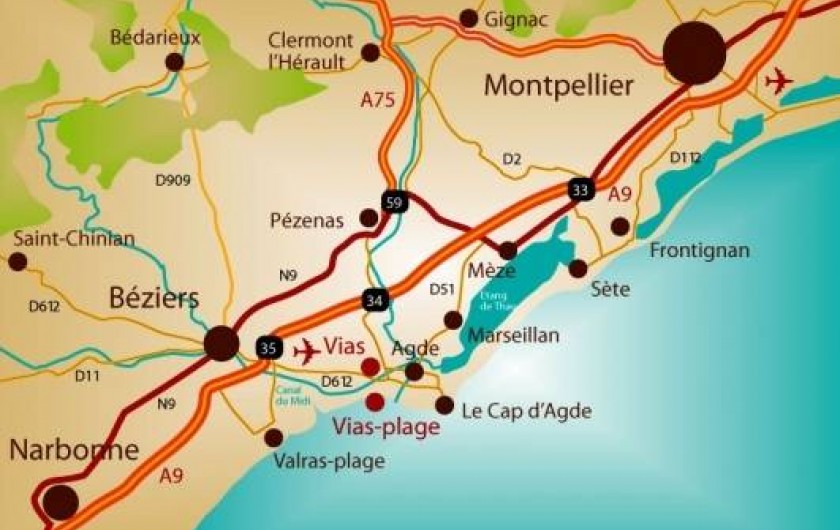 Location de vacances - Gîte à Vias