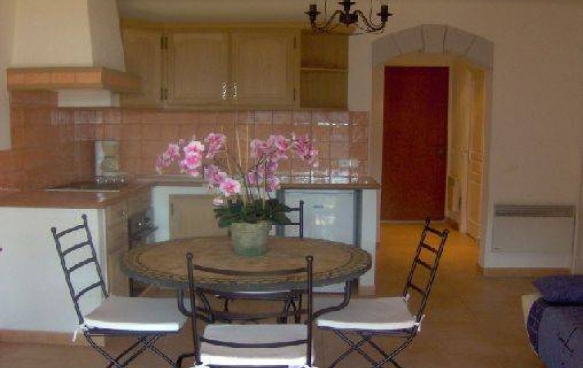 Location de vacances - Gîte à Utelle - Coin repas