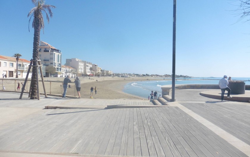 Location de vacances - Appartement à Le Grau d'Agde - plage