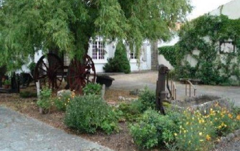 Location de vacances - Maison - Villa à La Guérinière - Jardin devant le logement