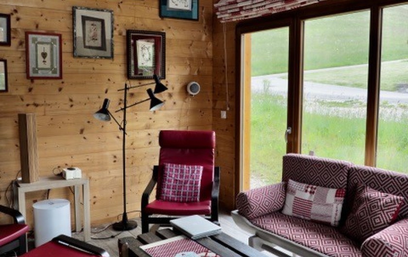 Location de vacances - Chalet à La Pesse - salon