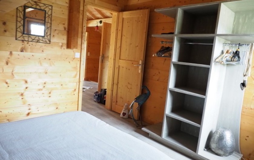 Location de vacances - Chalet à La Pesse - chambre 3 un lit double