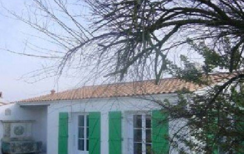 Location de vacances - Villa à Sainte-Marie-de-Ré - devant de la maison