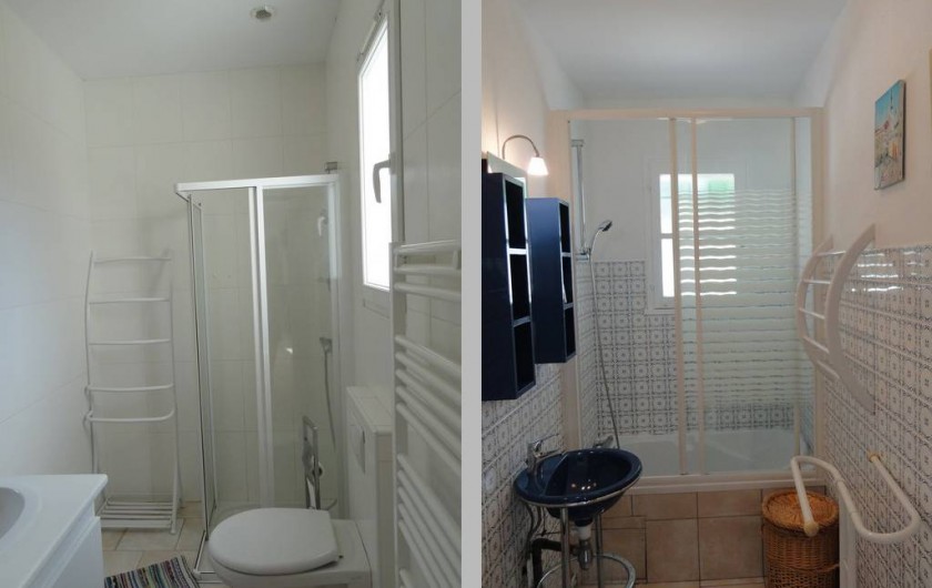 Location de vacances - Villa à Sainte-Marie-de-Ré - salle de bain et salle d'eau