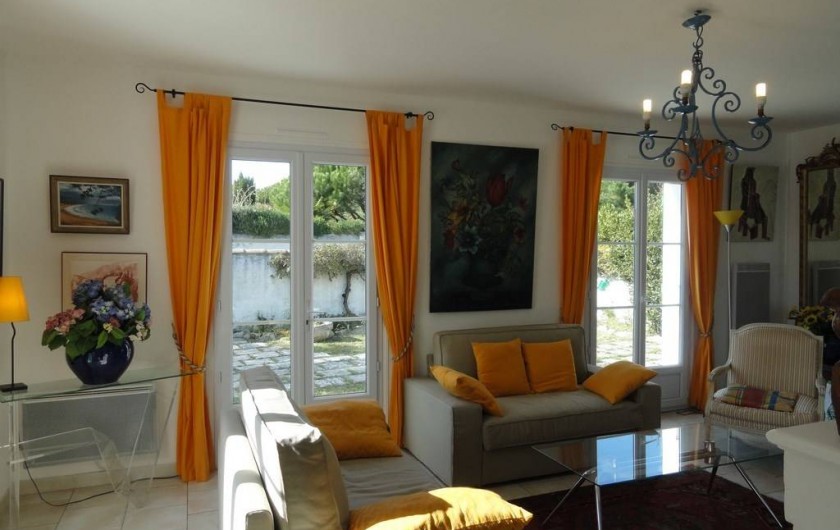Location de vacances - Villa à Sainte-Marie-de-Ré - salon