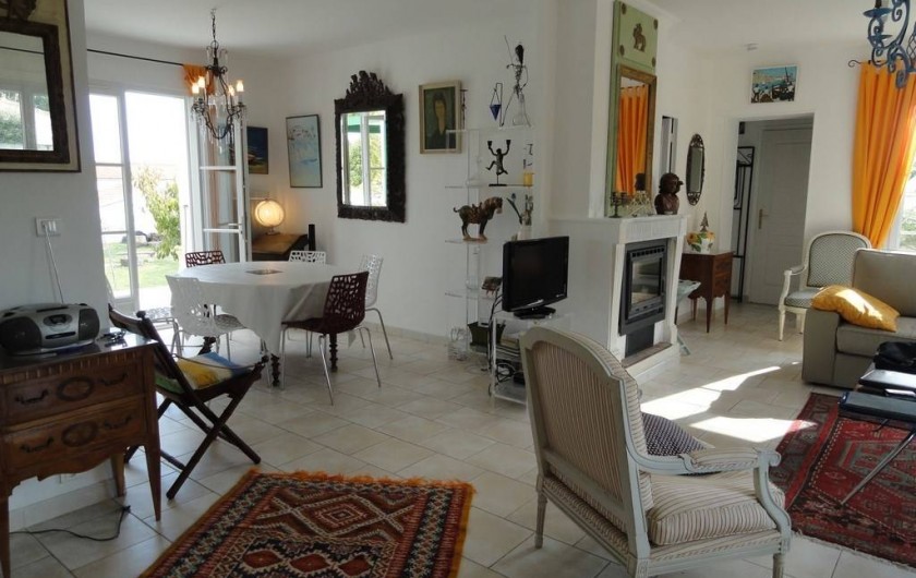 Location de vacances - Villa à Sainte-Marie-de-Ré - salle à manger