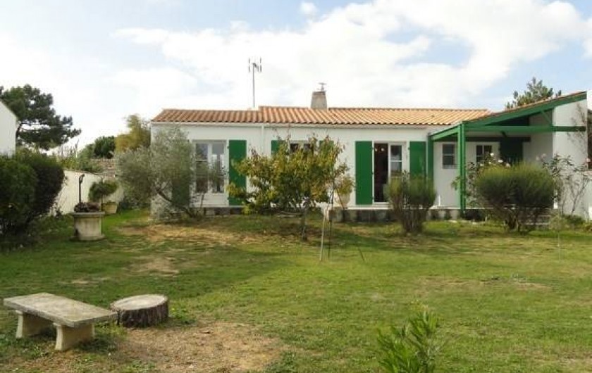 Location de vacances - Villa à Sainte-Marie-de-Ré - jardin