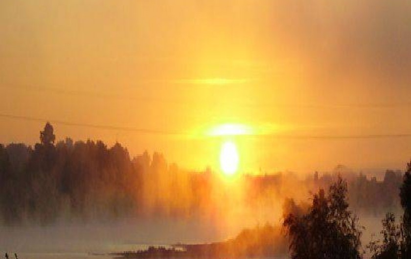 Location de vacances - Gîte à La Chapelle-aux-Naux - LEVE DU SOLEIL SUR LA LOIRE