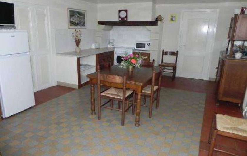 Location de vacances - Gîte à La Chapelle-aux-Naux - CUISINE/SEJOUR/SALON
