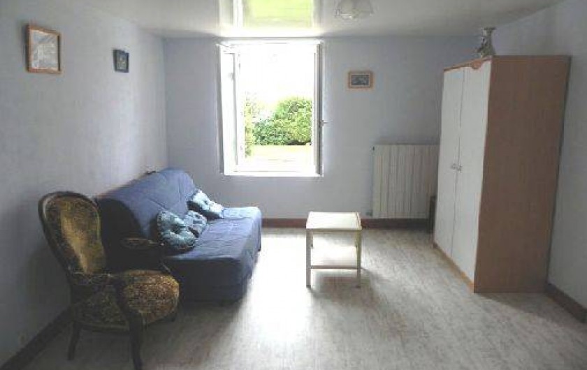 Location de vacances - Gîte à La Chapelle-aux-Naux - CHAMBRE AVEC 2 LITS DE 90 ET CANAPE CONVERTIBLE  (sur photo n°4)