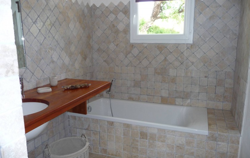 Location de vacances - Villa à Sainte-Lucie de Porto-Vecchio - SALLE DE BAIN