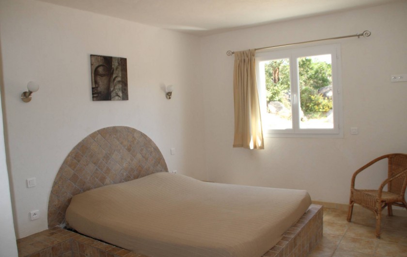 Location de vacances - Villa à Sainte-Lucie de Porto-Vecchio - CHAMBRE 1