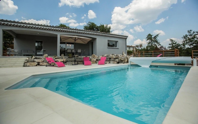 Location de vacances - Villa à Saint-Alban-Sous-Sampzon