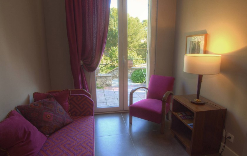 Location de vacances - Appartement à Sète - Salon chambre Saint Clair