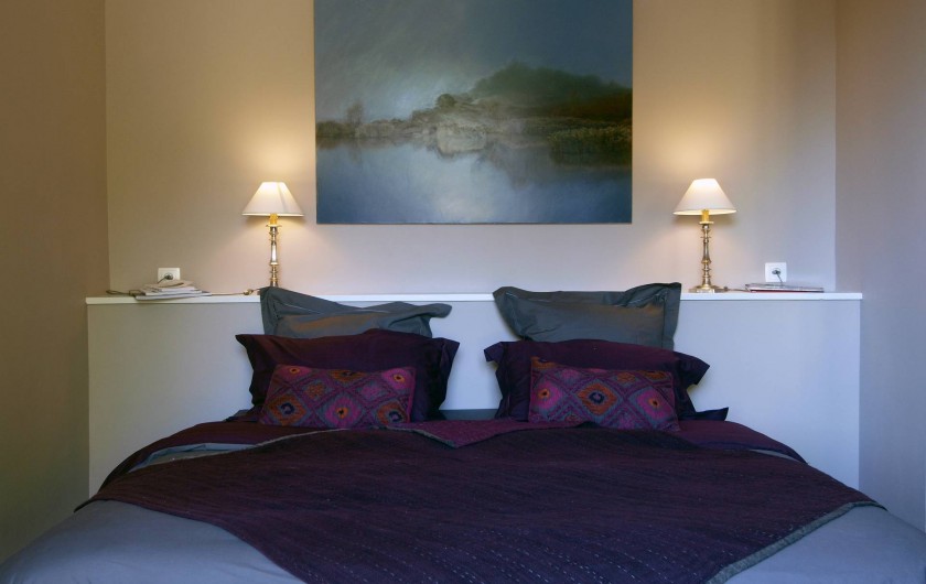 Location de vacances - Appartement à Sète - Chambre Saint Clair Lit 180 cm x 200 cm ou possibilité 2 lits jumeaux