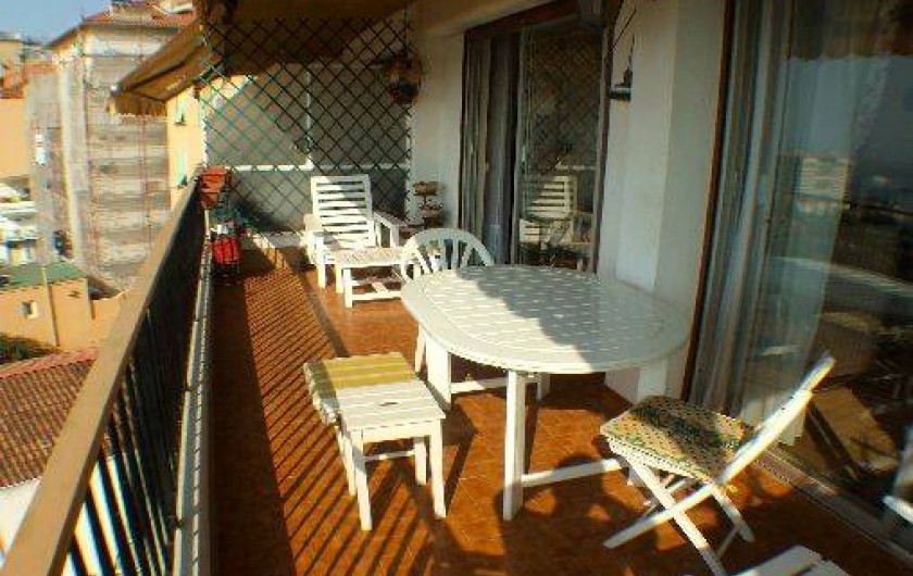 Location de vacances - Appartement à Roquebrune-Cap-Martin - terrasse 