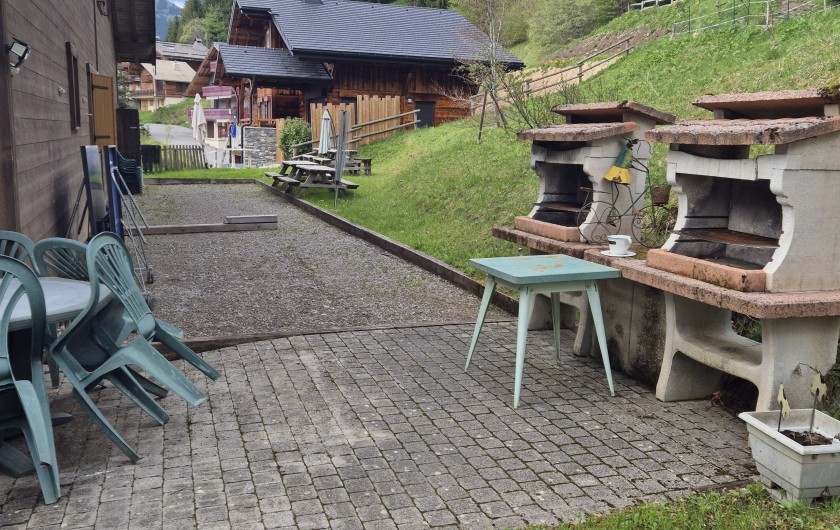 Location de vacances - Chalet à Châtel - espece exterieur