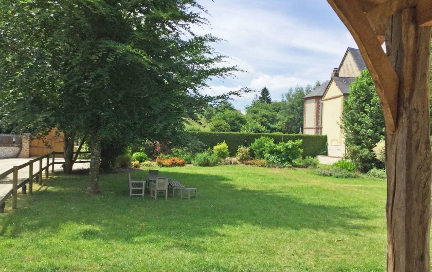 Location de vacances - Château - Manoir à Fourneville - Le jardin