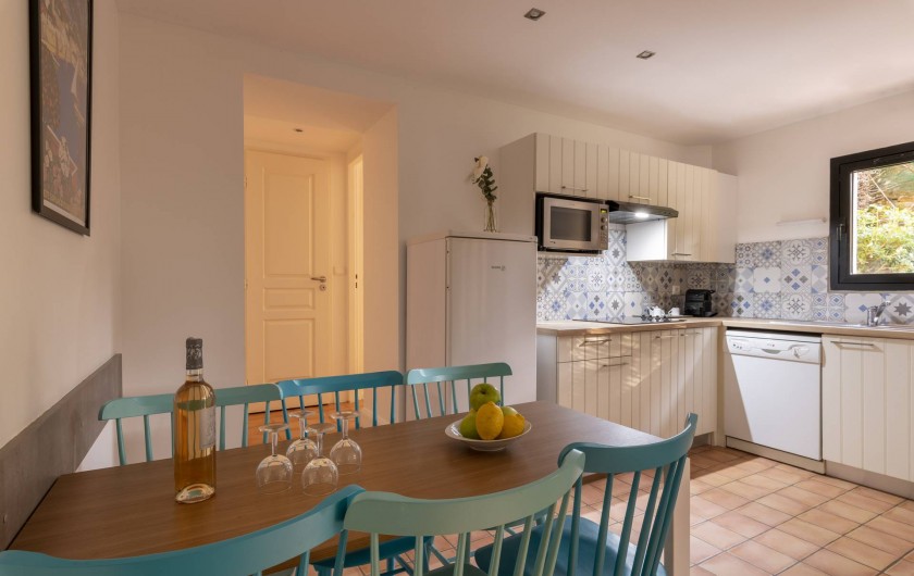 Location de vacances - Appartement à Rayol-Canadel-sur-Mer - Appartement vue jardin jusqu'à 6pers.